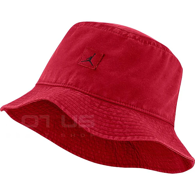 ШАПКА NIKE JORDAN BUCKET JM WASHED CAP RED