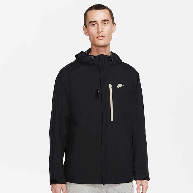 МЪЖКО ЯКЕ NIKE NSW SF LGCY SHELL HD JKT BLACK
