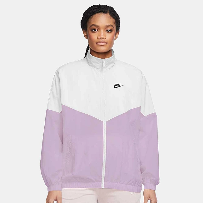 ДАМСКО ЯКЕ NIKE NSW ESSNTL WR WVN JKT WHITE/DOLL