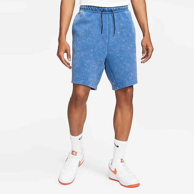 МЪЖКИ КЪСИ ПАНТАЛОНИ NIKE NSW TCH FLC WASH SHORT DK MARINA