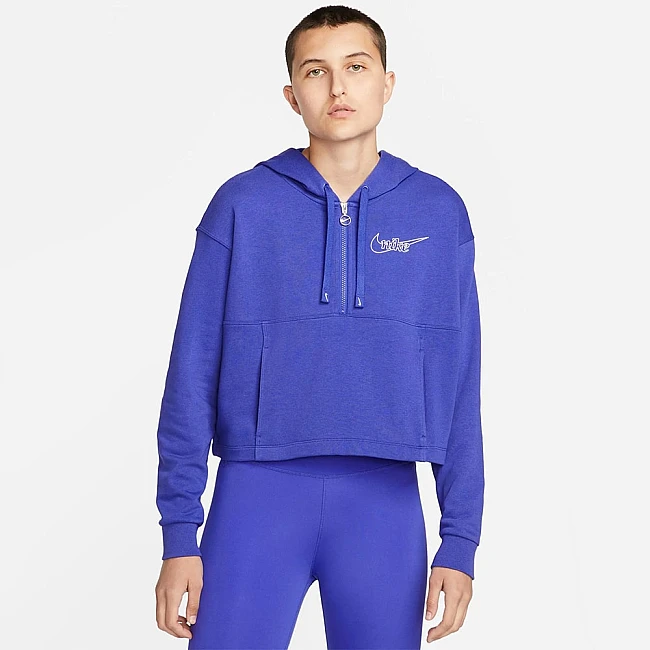 ДАМСКИ СУИТШЪРТ NIKE DF GT FT GX HZ HOODIE BLUE