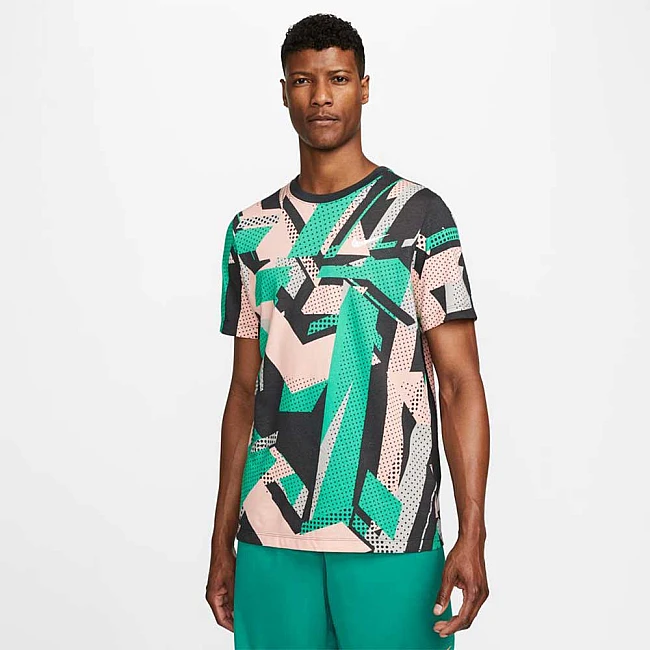 МЪЖКА ТЕНИСКА NIKE DF TEE SU PRINT CORAL