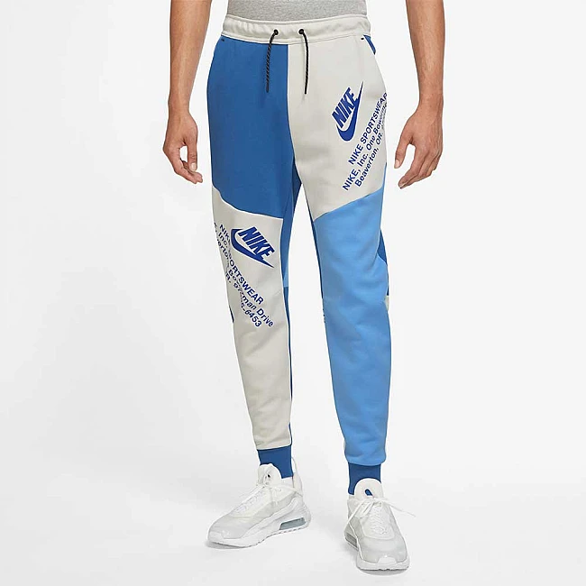 МЪЖКО ДОЛНИЩЕ NIKE NSW TCH FLC GX CB JGGR LT BONE/DK MARINA