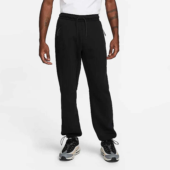 МЪЖКО ДОЛНИЩЕ NIKE NSW TCH FLC PANT BLACK