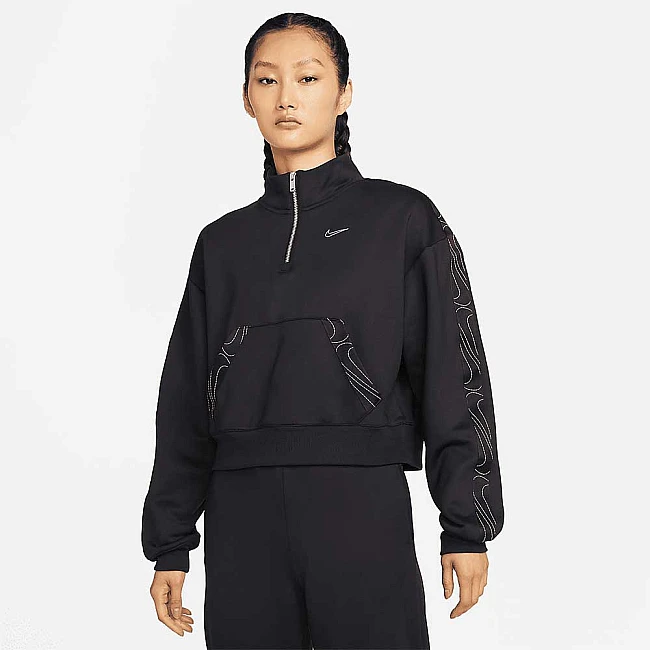 ДАМСКА БЛУЗА NIKE TF ALL TIME HZ TOP TAPING BLACK