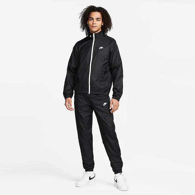 МЪЖКИ СПОРТЕН ЕКИП NIKE CLUB LND WVN TRK SUIT BLACK