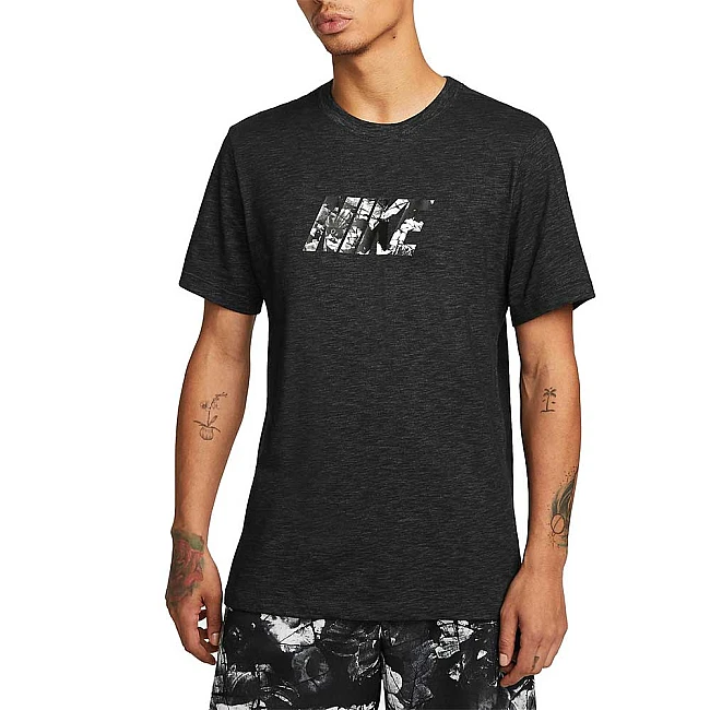 МЪЖКА ТЕНИСКА NIKE DF TEE SLUB FA GFX BLACK