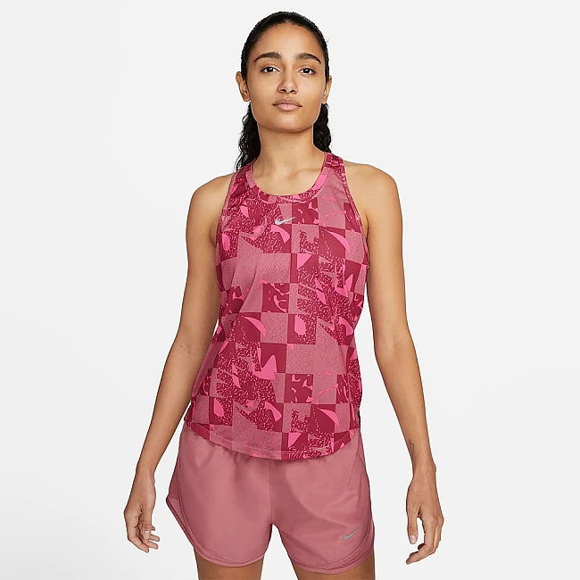 ДАМСКИ ПОТНИК NIKE DF ONE TANK SSNL NOVLTY DESERT BERRY