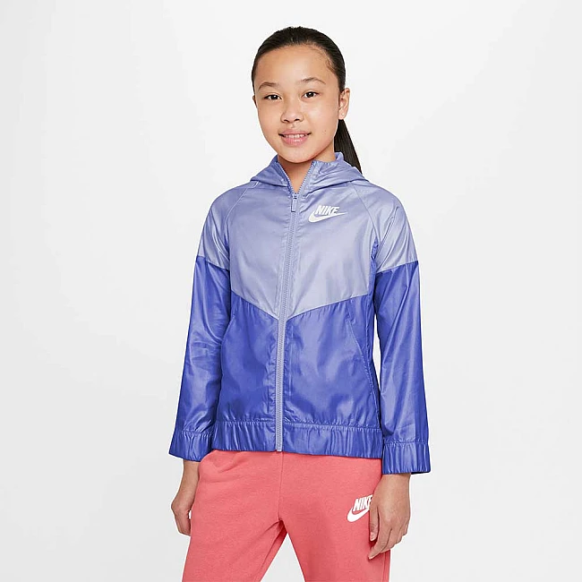 ДЕТСКО ЯКЕ ЗА МОМИЧЕ NIKE NSW WR JKT LT THISTLE