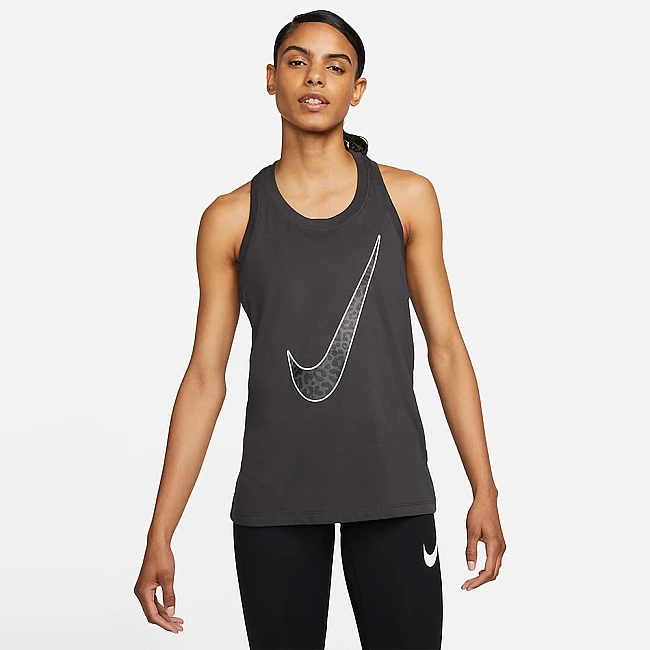 ДАМСКИ ПОТНИК NIKE DF NIKE ONE HOOK WBN SMOKE GREY