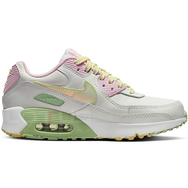ДЕТСКИ МАРАТОНКИ NIKE AIR MAX 90 LTR SE GS WHITE/PINK