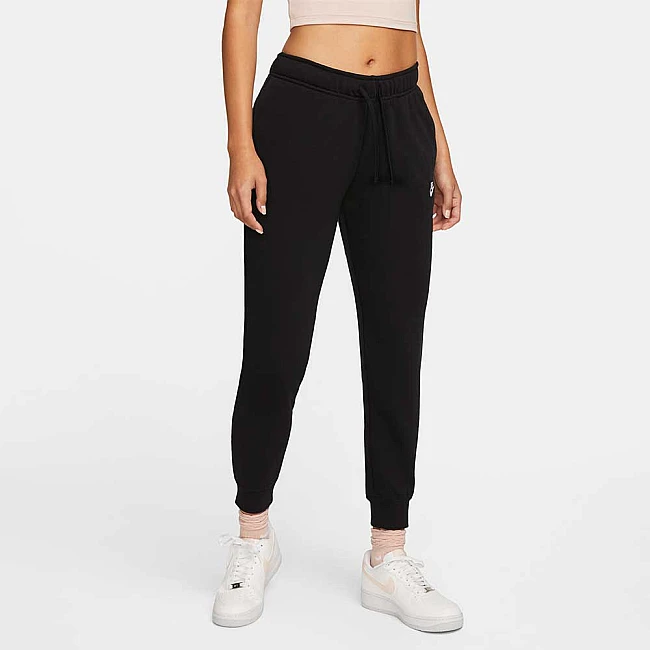 ДАМСКО ДОЛНИЩЕ NIKE NSW CLUB FLC MR PANT STD BLACK