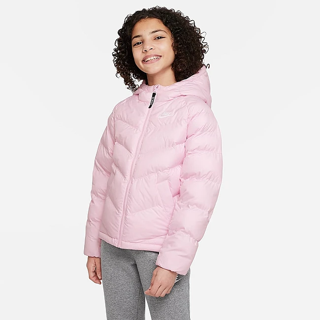ДЕТСКО ЯКЕ ЗА МОМИЧЕ NIKE NSW SYNFL HD JKT PINK