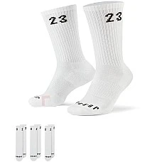ЧОРАПИ NIKE JORDAN ESSENTIAL CREW 3PR WHITE