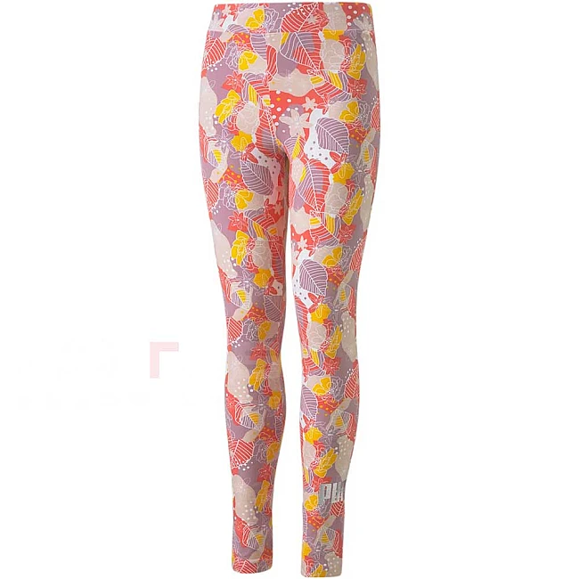 ДЕТСКИ КЛИН ЗА МОМИЧЕ ESS+ BLOOM AOP LEGGINGS G SALMON