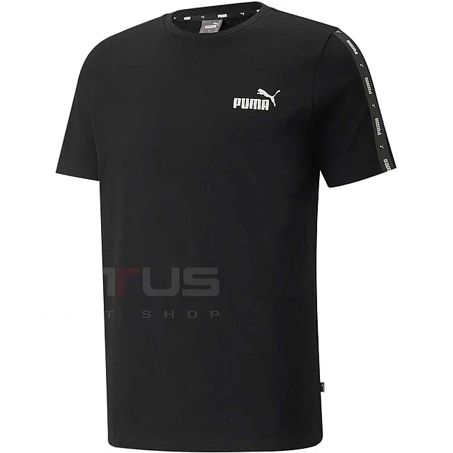 МЪЖКА ТЕНИСКА PUMA ESS+ TAPE TEE BLACK
