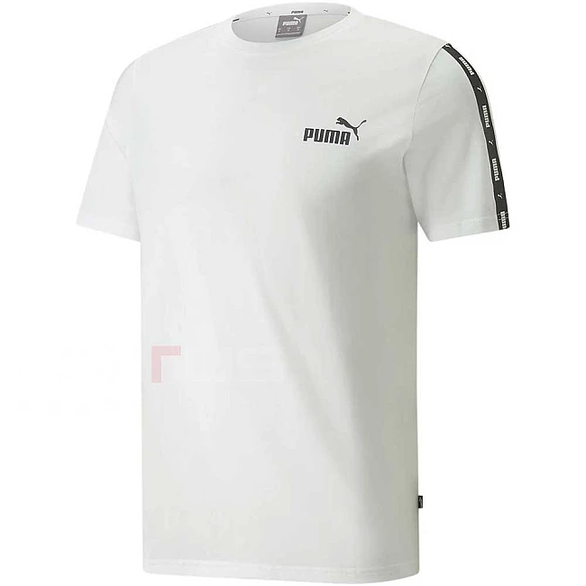 МЪЖКА ТЕНИСКА PUMA ESS+ TAPE TEE WHITE