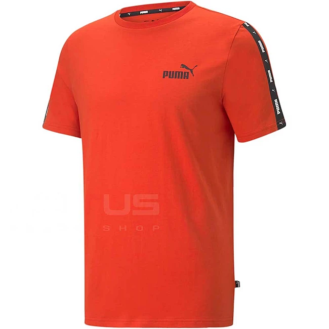 МЪЖКА ТЕНИСКА PUMA ESS+ TAPE TEE RED