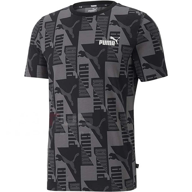 МЪЖКА ТЕНИСКА PUMA POWER AOP TEE BLACK
