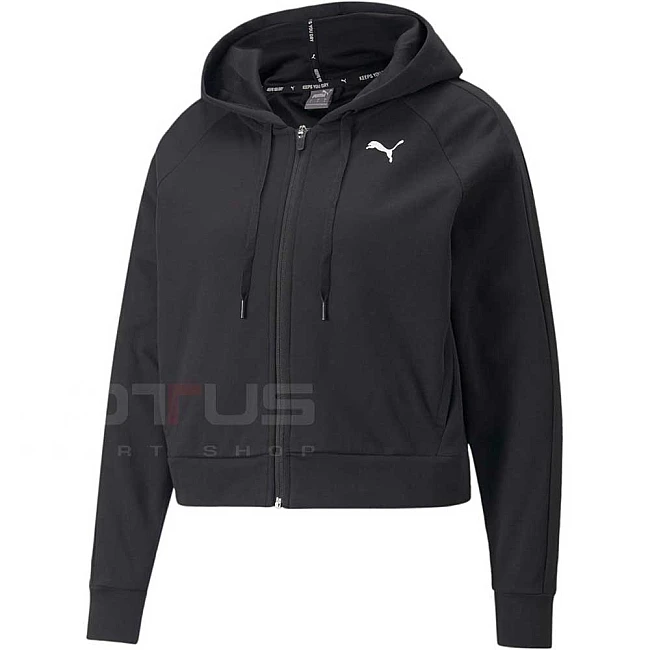 ДАМСКО ГОРНИЩЕ PUMA MODERN SPORTS FULL-ZIP HOODIE BLACK