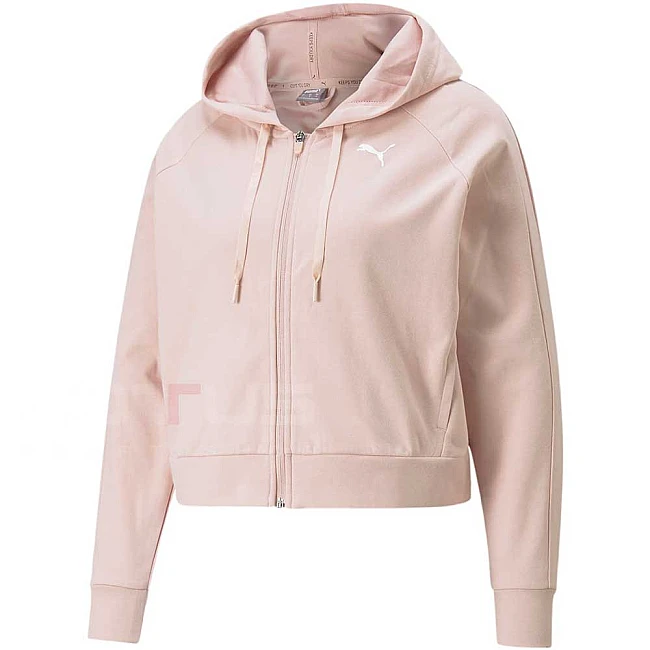 ДАМСКО ГОРНИЩЕ PUMA MODERN SPORTS FULL-ZIP HOODIE ROSE QUARTZ