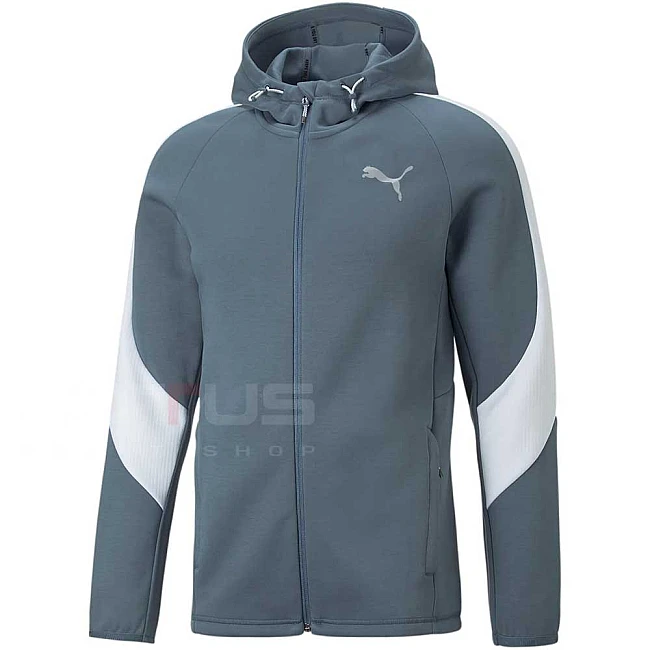 МЪЖКО ГОРНИЩЕ PUMA EVOSTRIPE FULL-ZIP HOODIE SKY