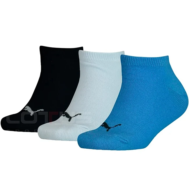 ДЕТСКИ ЧОРАПИ PUMA KIDS INVISIBLE 3P BLUE/MARINA/BLACK