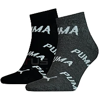 ЧОРАПИ PUMA UNISEX BWT QUARTER BLACK/GREY
