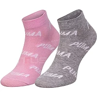 ДАМСКИ ЧОРАПИ PUMA UNISEX BWT QUARTER ROSE/GREY
