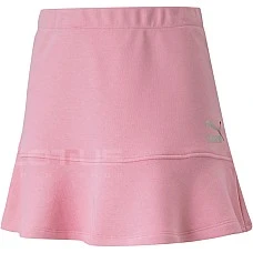 ДЕТСКА ПОЛА ЗА  МОМИЧЕ PUMA CLASSICS 90S PREP SKIRT TR G PINK