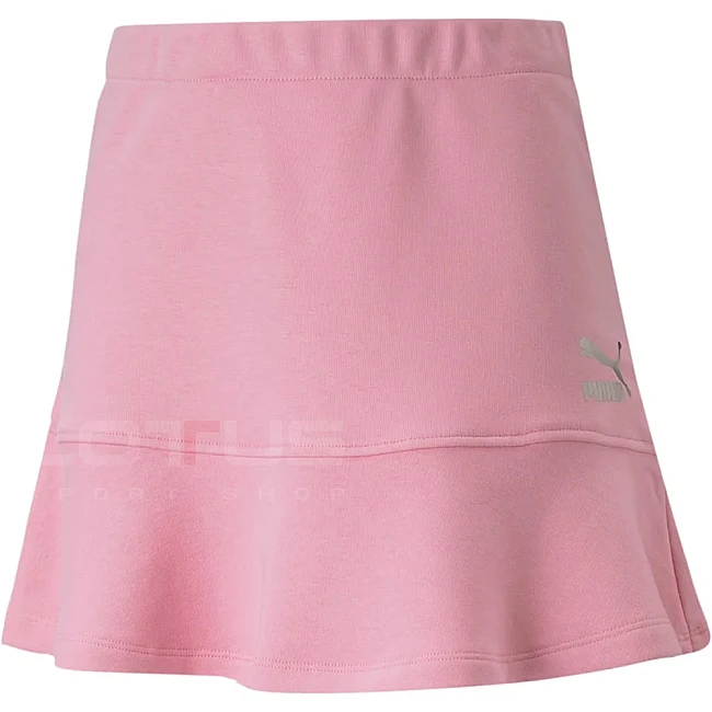 ДЕТСКА ПОЛА ЗА  МОМИЧЕ PUMA CLASSICS 90S PREP SKIRT TR G PINK