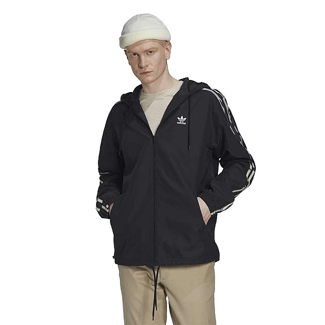 МЪЖКО ЯКЕ ADIDAS CAMO WB BLACK