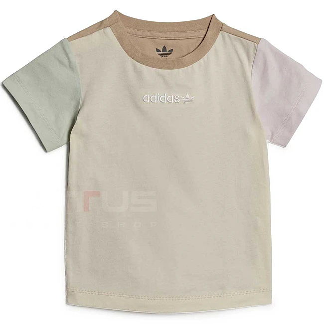 БЕБЕШКА ТЕНИСКА ADIDAS TEE BEIGE