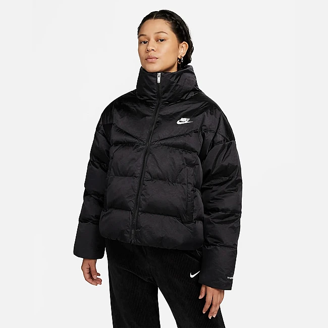 ДАМСКО ЯКЕ NIKE NSW TF SYNFL CITY SHINE JKT BLACK