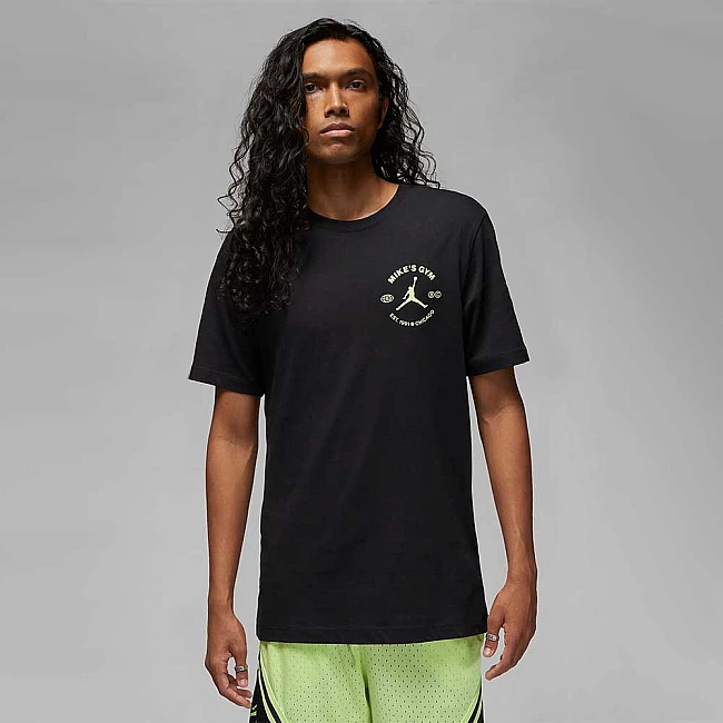 МЪЖКА ТЕНИСКА NIKE JORDAN DF SPRT BC GFX SS CREW BLACK