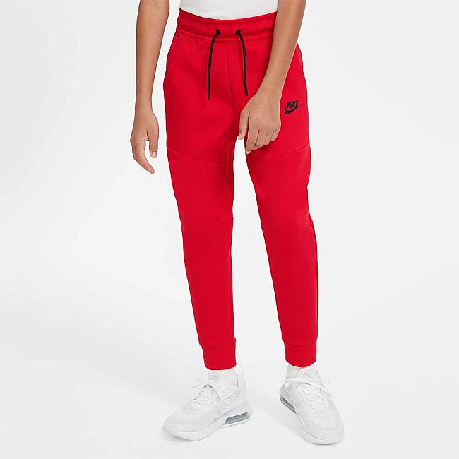 ДЕТСКО ДОЛНИЩЕ NIKE NSW TCH FLC PANT RED