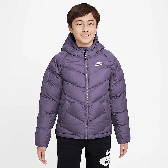 ДЕТСКО ЯКЕ ЗА МОМИЧЕ NIKE NSW SYNFL HD JKT PURPLE
