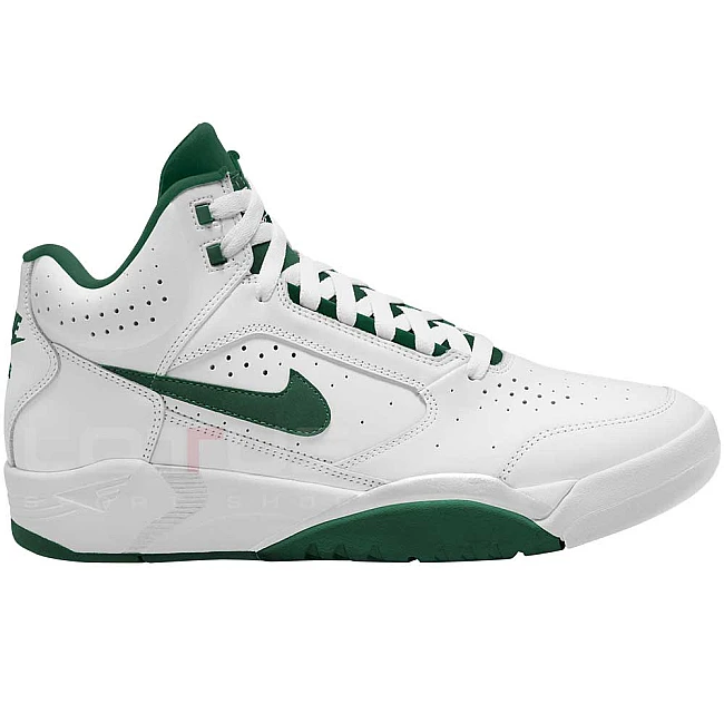 МЪЖКИ ОБУВКИ NIKE AIR FLIGHT LITE MID LTR WHITE/GREEN