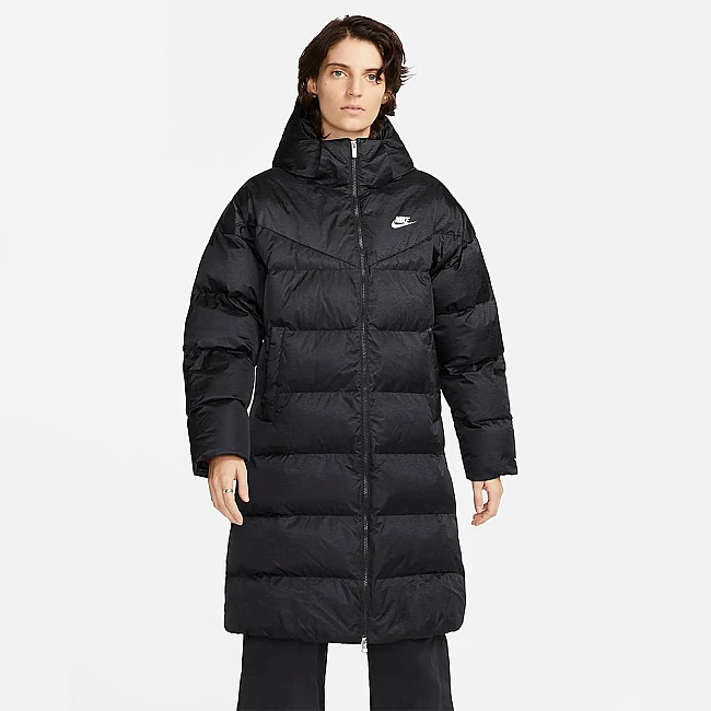 ДАМСКО ЯКЕ NIKE NSW TF SYNFL CITY SHINE PRKA BLACK