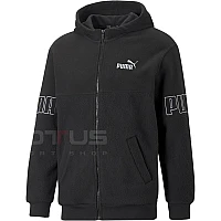 МЪЖКО ГОРНИЩЕ PUMA POWER WINTERIZED FULL-ZIP HOODIE BLACK