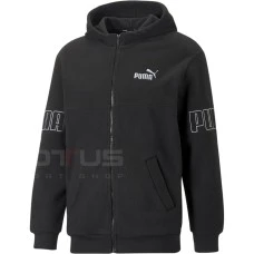 МЪЖКО ГОРНИЩЕ PUMA POWER WINTERIZED FULL-ZIP HOODIE BLACK