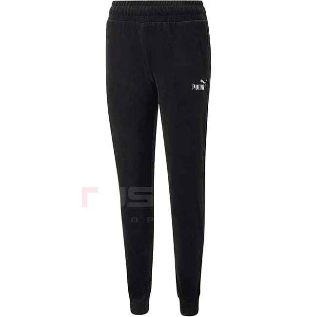 ДАМСКО ДОЛНИЩЕ PUMA ESS+ VELOUR PANTS CL BLACK