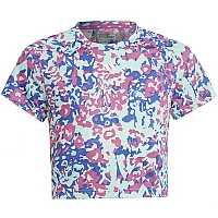 ДЕТСКА ТЕНИСКА ЗА МОМИЧЕ ADIDAS G TR-ES AOP T ECRU/MINT/BLUE