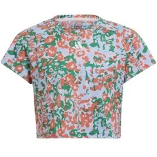 ДЕТСКА ТЕНИСКА ЗА МОМИЧЕ ADIDAS G TR-ES AOP TEE PINK/BLUE