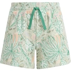 ДЕТСКИ КЪСИ ПАНТАЛОНИ ЗА МОМИЧЕ ADIDAS SUM AOP SHORT GREEN
