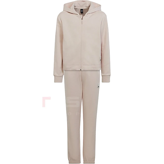 ДЕТСКИ СПОРТЕН ЕКИП ЗА МОМИЧЕ ADIDAS COTTON HD TS BEIGE