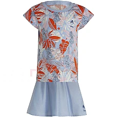 ДЕТСКИ СПОРТЕН ЕКИП ЗА МОМИЧЕ ADIDAS LG DY MNA T SET PINK/BLUE