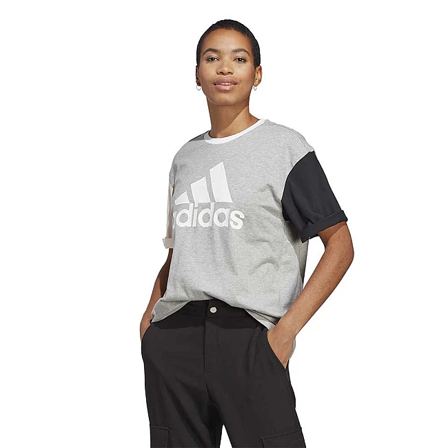 ДАМСКА ТЕНИСКА ADIDAS BL BF TEE GREY/QUARTZ/BLACK