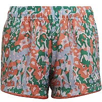 ДЕТСКИ КЪСИ ПАНТАЛОНИ ЗА МОМИЧЕ ADIDAS TR-ES AOP SHORT PINK/BLUE/FUCHSIA