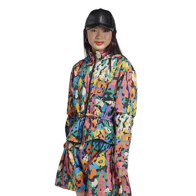 ДАМСКО ЯКЕ ADIDAS AOP WND JKT BLACK/MULTICOLOR